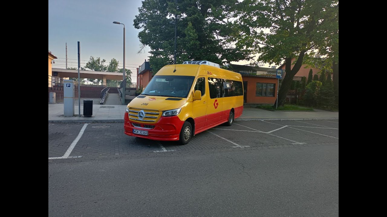 PKS Tarnobrzeg linia 32 k. Józefina Szkoła, MB Sprinter City 516 / Mercus #206