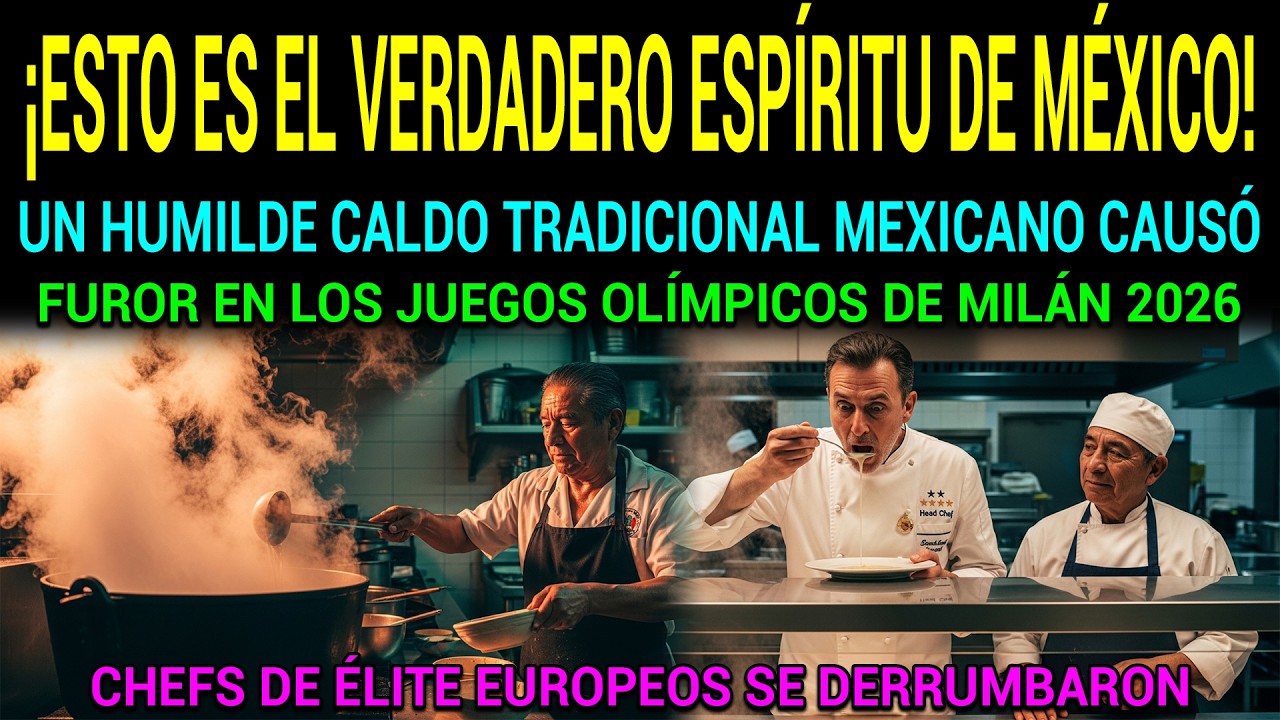 La Humilde Sopa que Conmovió a Chefs de Élitey Transformó los Juegos Olímpicos