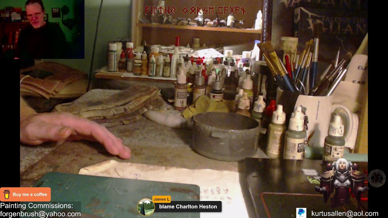 Fritz's Hobby Chat | LIVE Chat # 40 | #flamesofwar  #paintingminiatures #oldhammer