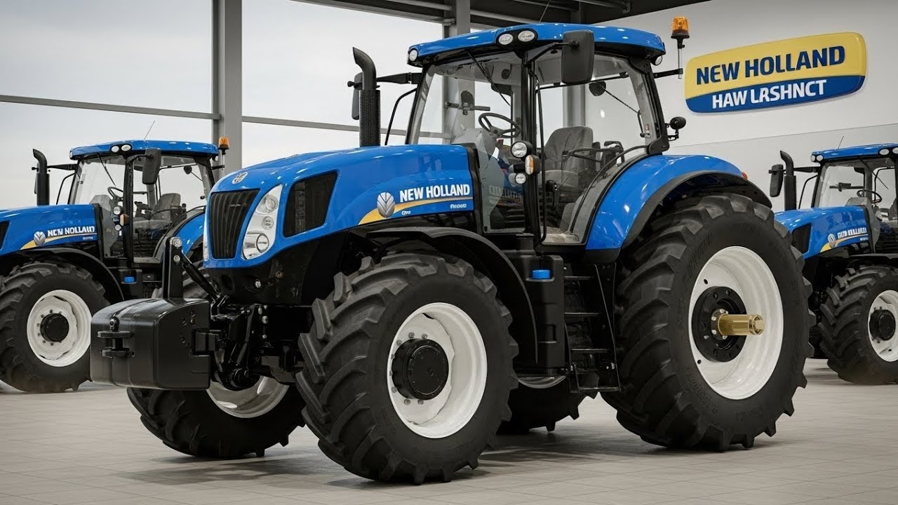 New Holland T8.410 im Feldeinsatz 🚜 | Schwerer NH Traktor für große Betriebe | 4K UHD.