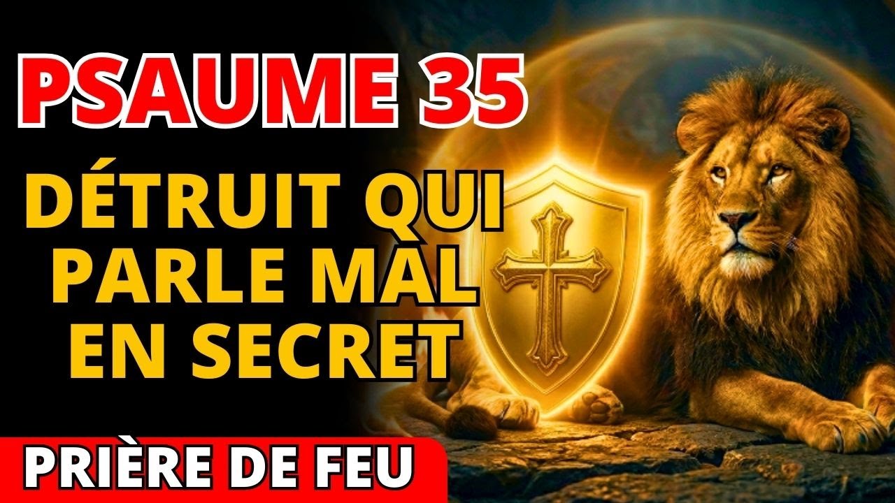 🔥 Psaume 35 Puissant : RÉDUIT AU SILENCE Toute Langue Qui Parle Contre Vous dans des Lieux Cachés