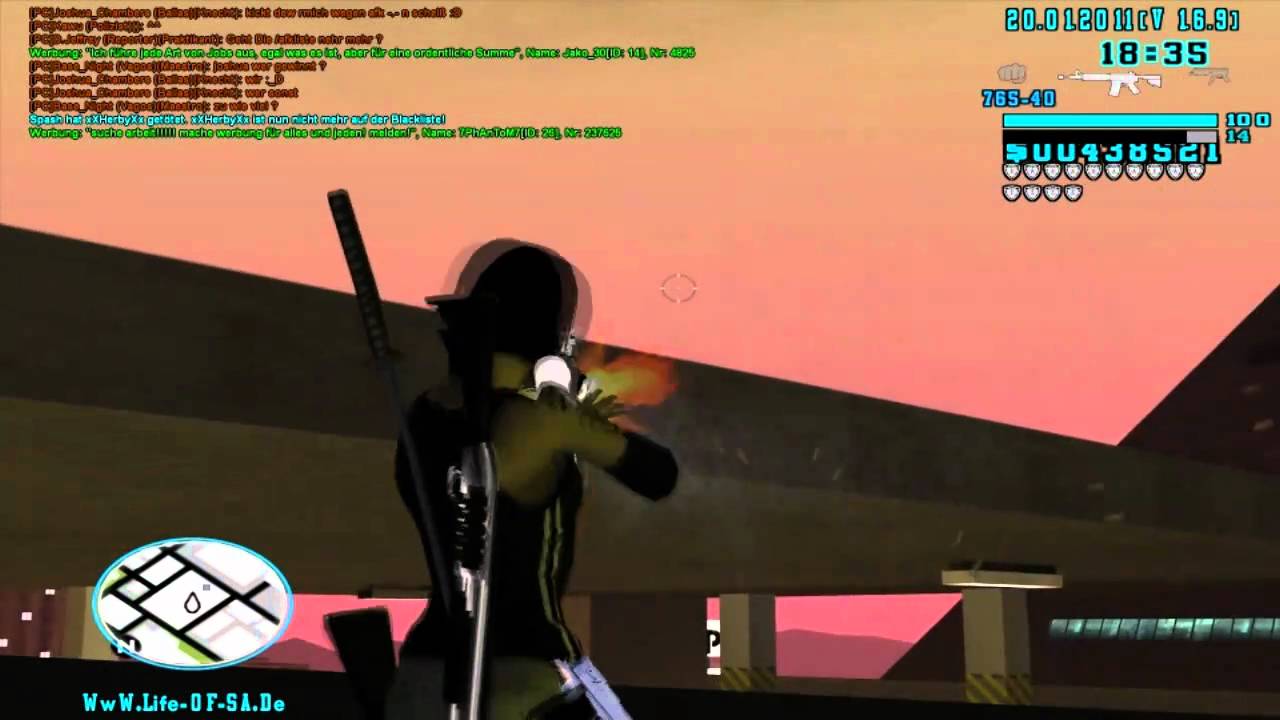[LoS]-YakuZa-*Tackle vs Hunter+ArmyGuy*