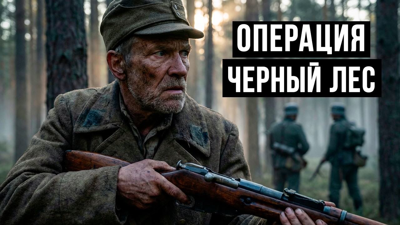 ДЕЛО ДЕРЕВНИ У ЧЁРНОГО ЛЕСА — как отряд сельчан вышел на диверсантов Абвера.
