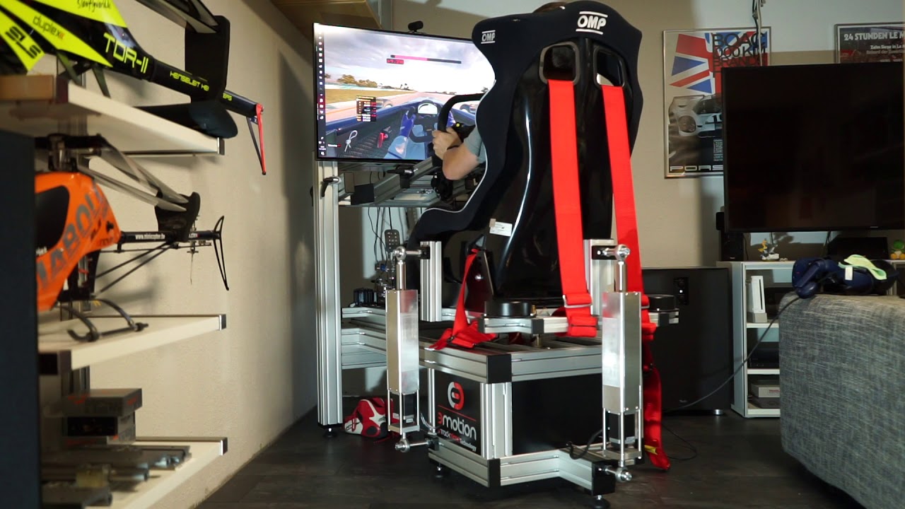 Iracing mit TrackTime dem 3motion Gen2 und den SilentForce 130 Aktuatoren