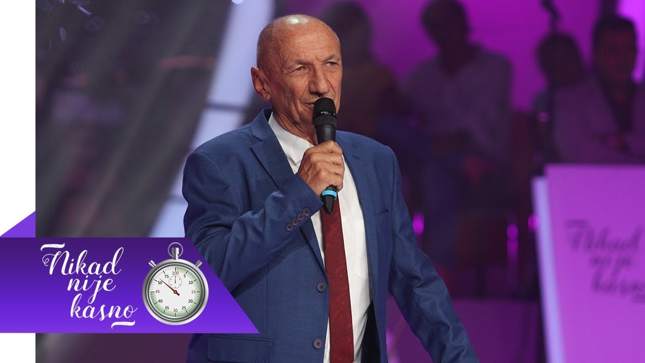 Dragomir Milosavljevic - Gde si sada kako ti je - (live) - Nikad nije kasno - EM 07 - 04.11.2018
