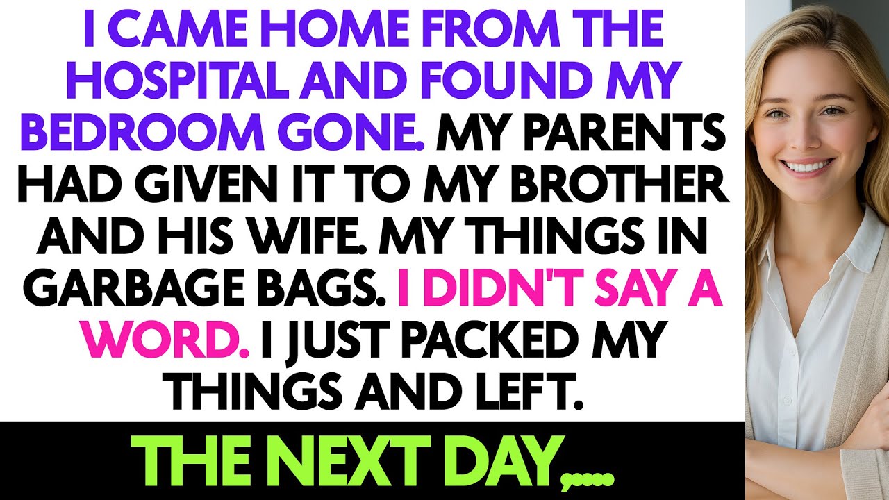 I Came Home From The Hospital And Found My Bedroom Gone. My Parents Had Given It To...