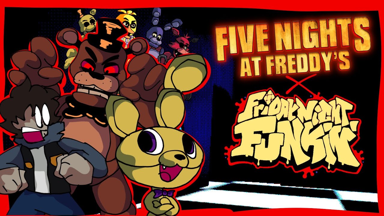 FNF X FNAF MOVIE BITE COVER ANIMATION / FIVE NIGHT AT FREDDY MOVIE X FRIDAY NIGHT FUNKIN