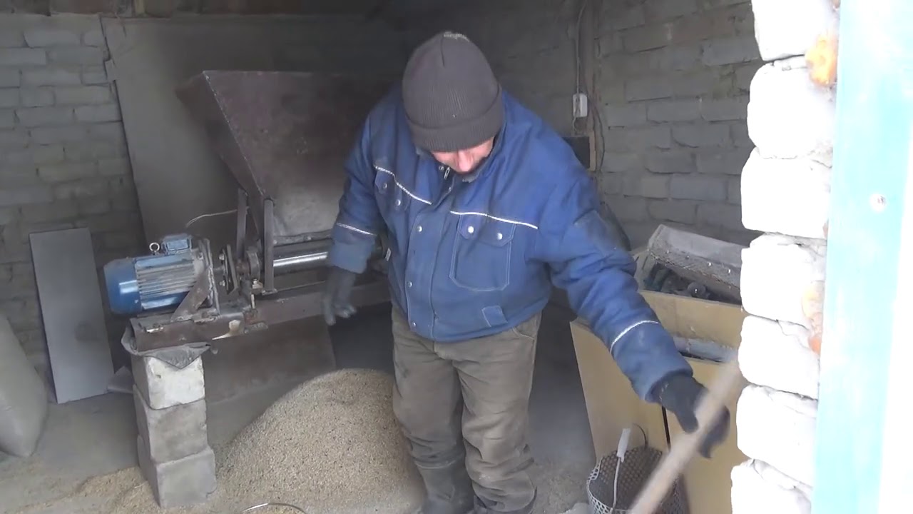 Зерноплющилка 30кг за 70 секунд.