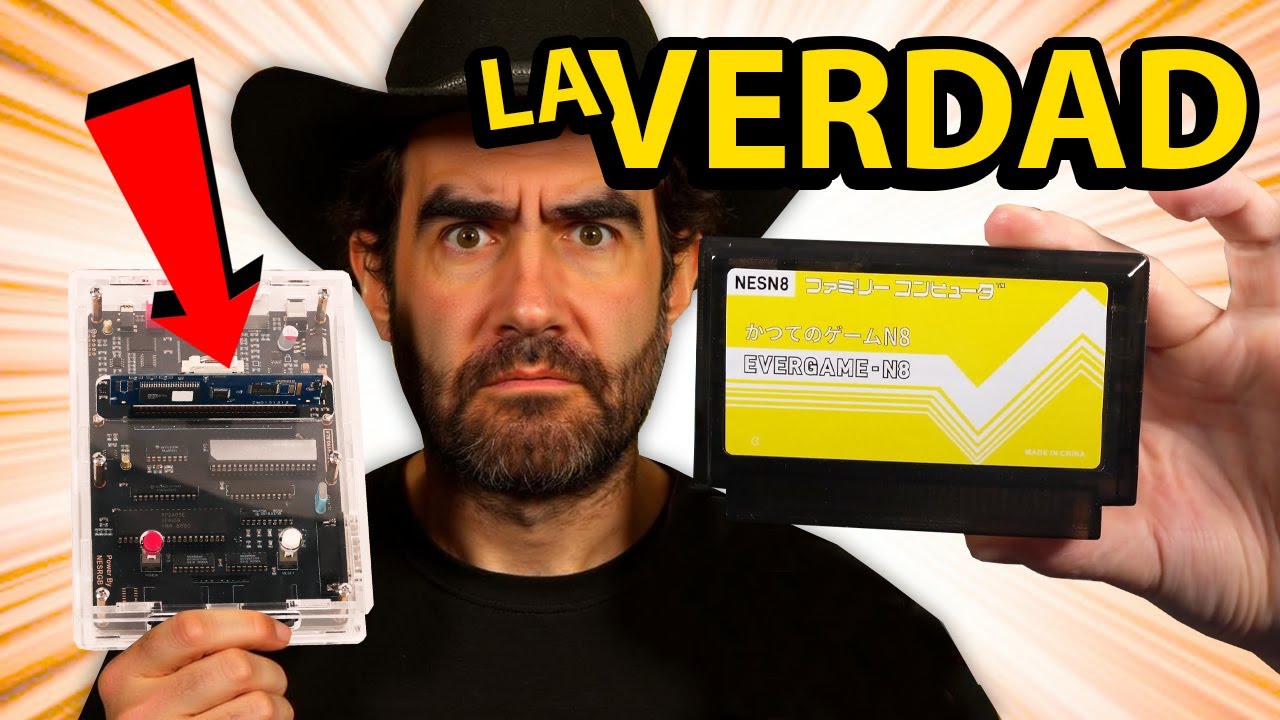 La INCREIBLE NES RGB de AliExpress y sus CARTUCHOS a FONDO
