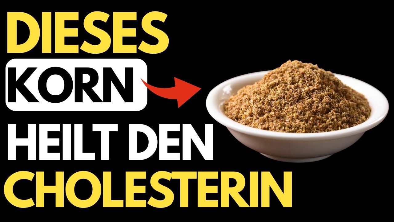 DIESE 5 GETREIDESORTEN SENKEN DAS CHOLESTERIN UND SCHÜTZEN IHRE ARTERIEN 💥