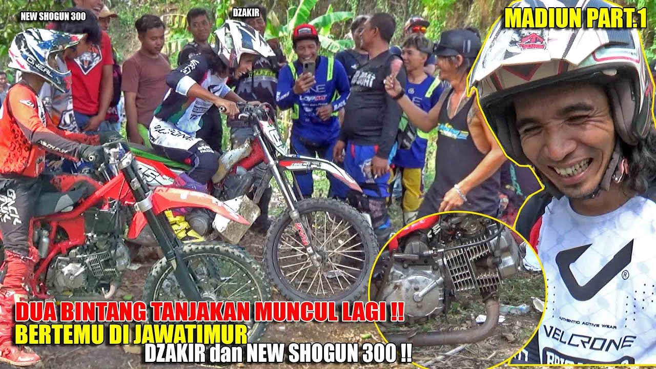 Dua BINTANG Tanjakan Muncul Lagi, DAKIR dan SHOGUN 300 CC terbaru