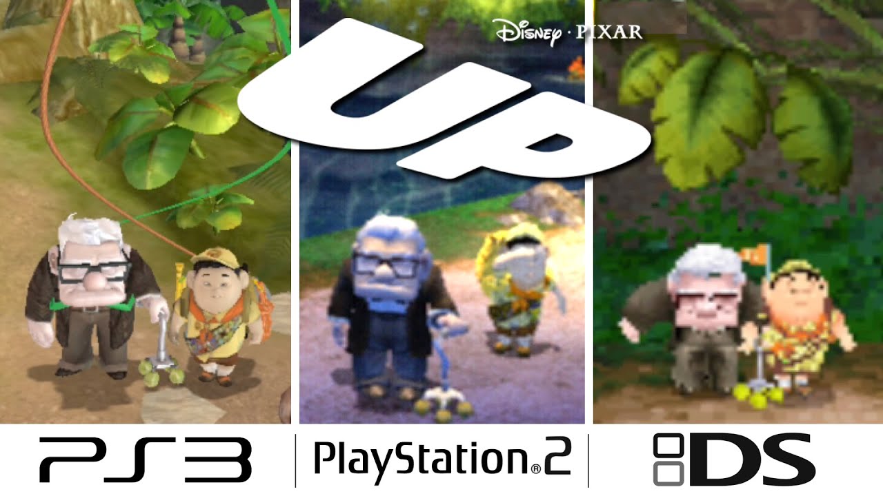 Comparing Every Version of Pixar's Up: The Game