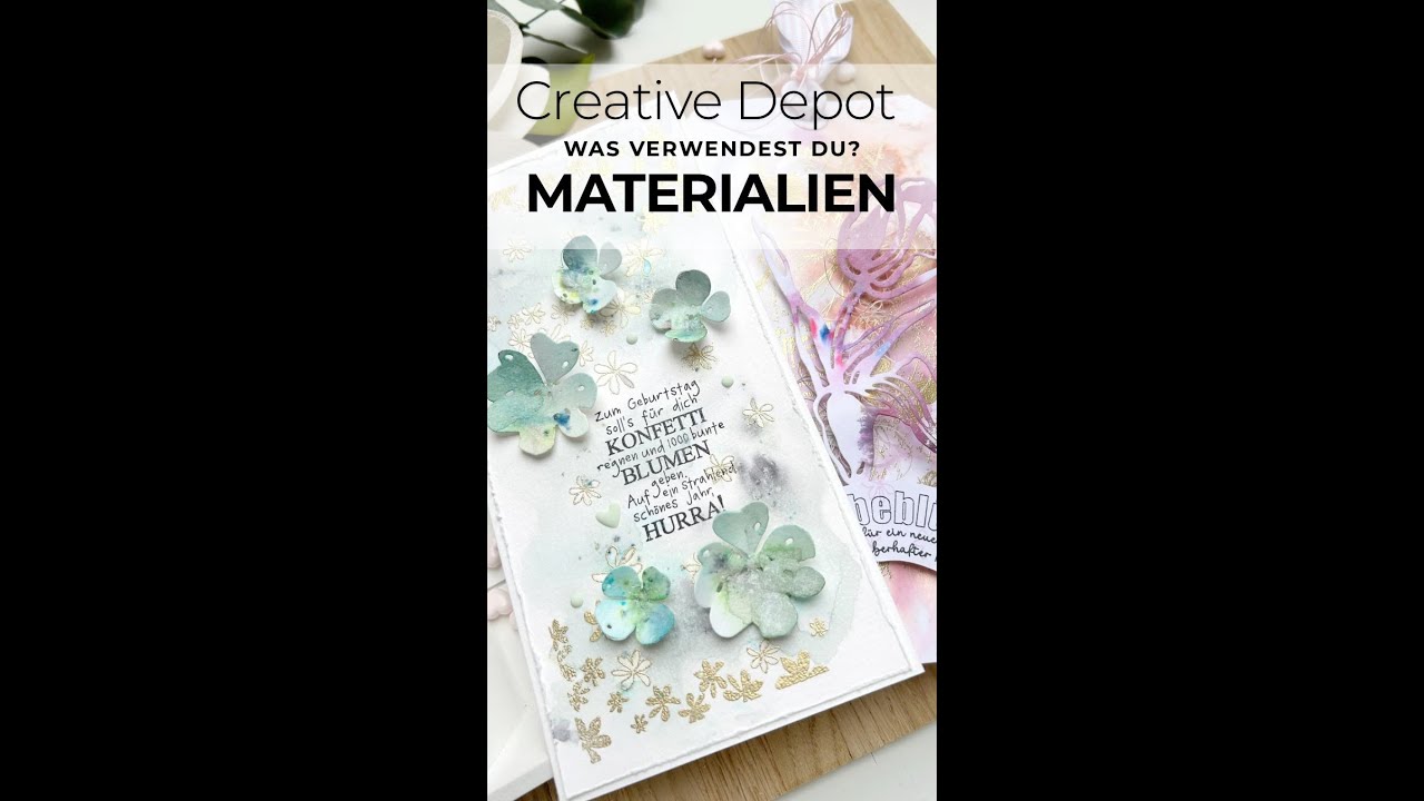 Creative Depot - Kreativität verbindet - Embossing Pulver Metallic Gold Rich und weitere