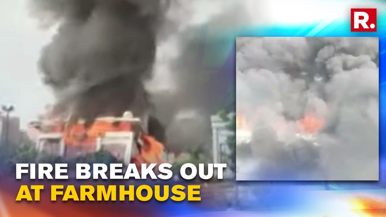 Uttar Pradesh: Fire breaks Out At Farmhouse In Ghaziabad, Fire Tenders Rush To Spot