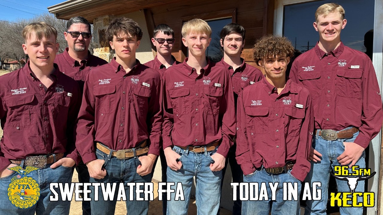 Today In Ag  - Sweetwater FFA  - February 19, 2026- KECO 96.5 FM