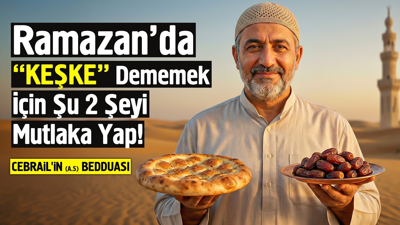 Ramazan Başlarken Bu 2 Şeyi Yapmayı Sakın Unutma! Cebrail (as) Beddua Etti