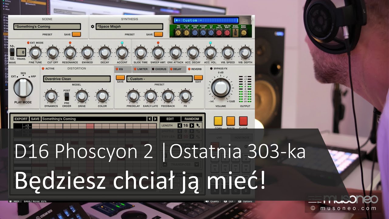 D16 Phoscyon 2 | Emulacja TB-303