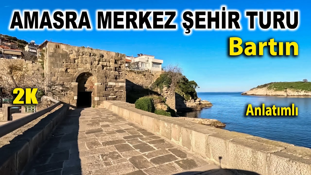 Amasra Merkez Şehir Turu Bartın Tarih Kültür Turizm Kenti Mavi Yeşil Amasra #amasra #bartın #keşfet