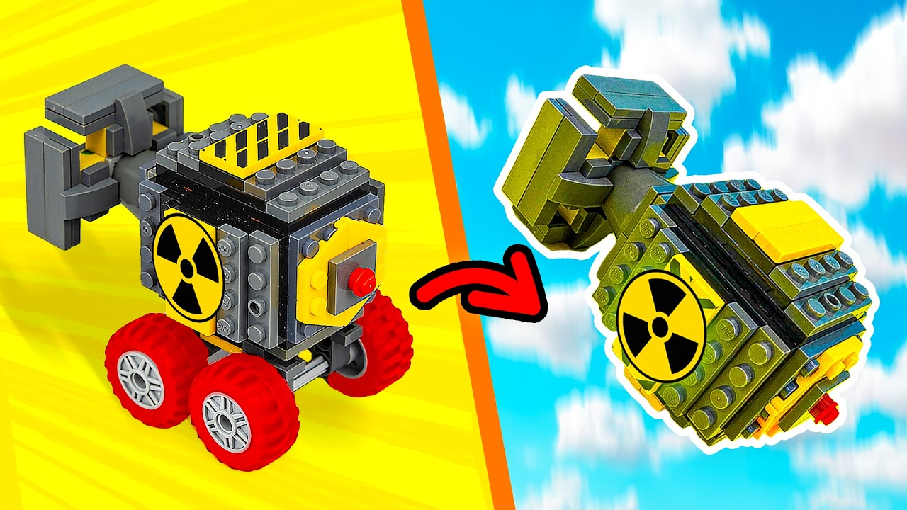 Создание самых смертоносных транспортных средств из LEGO