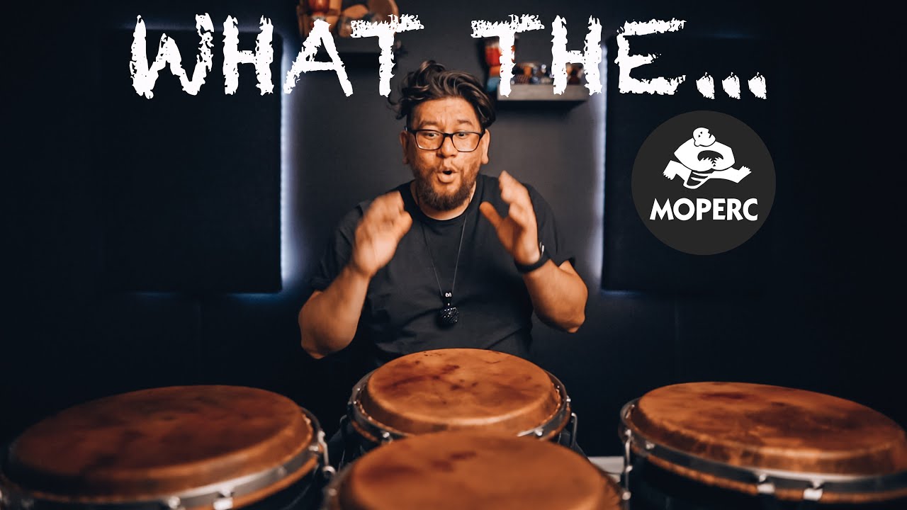 Mopercs Sound This Good??? | First Time Playing My Congas