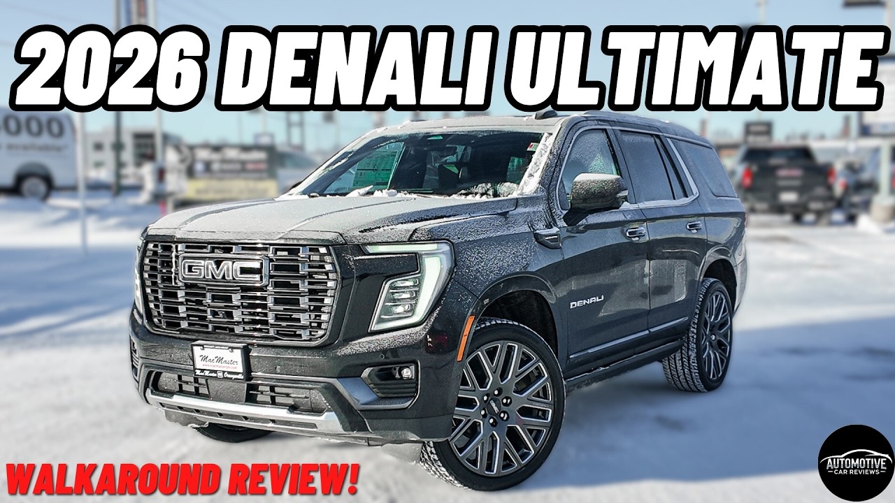 2026 GMC YUKON DENALI ULTIMATE! | *Full Walkaround Review* | GMC's BEST 3-Row SUV?!