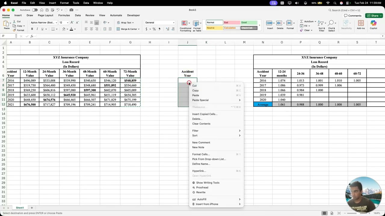 RMI 4292 Ratemaking Part 1 Assignment Guide