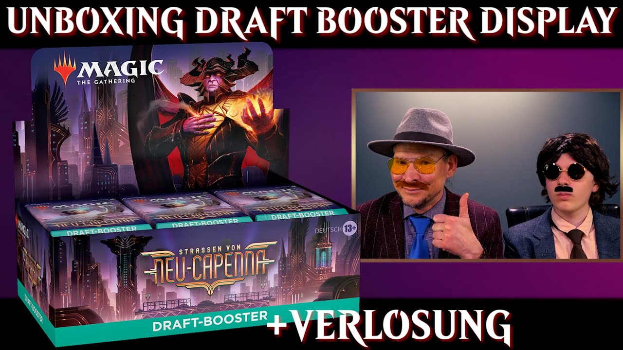 MTG Streets of New Capenna Unboxing Draft Booster Display | Magic the Gathering deutsch | Trader