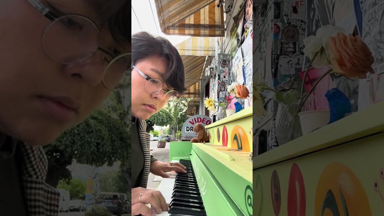 Guarded - 6/9 - public piano @ Albina Portland, Oregon #piano #shortspiano #shorts