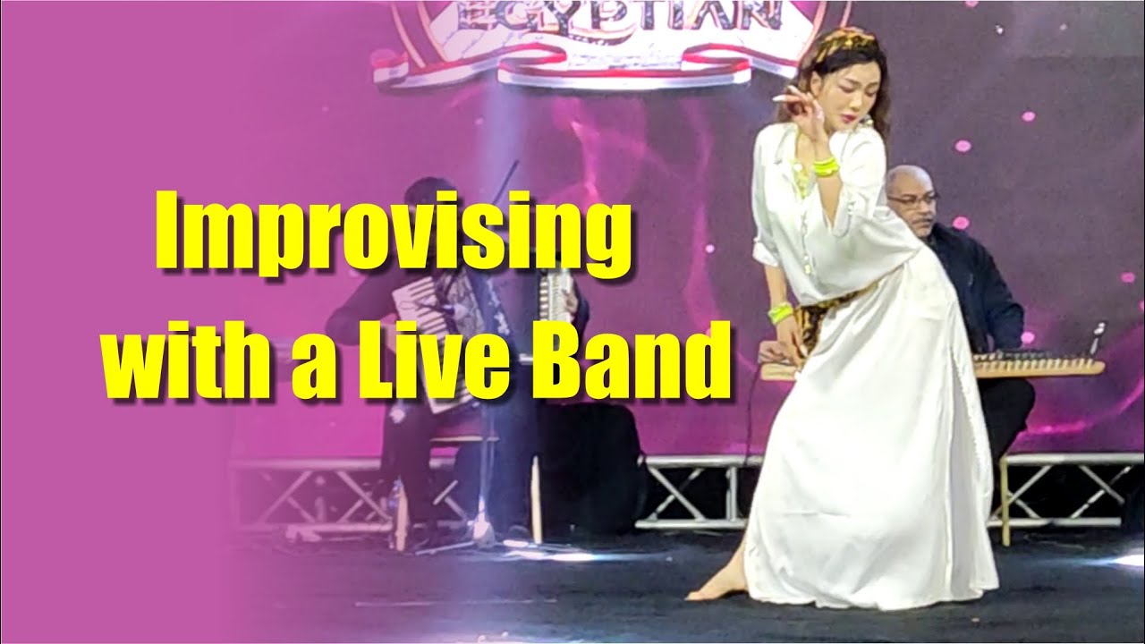 Baladi Dance Improv LIVE with Eva & Oriental Band | Electrifying Egyptian Rhythms 🔥