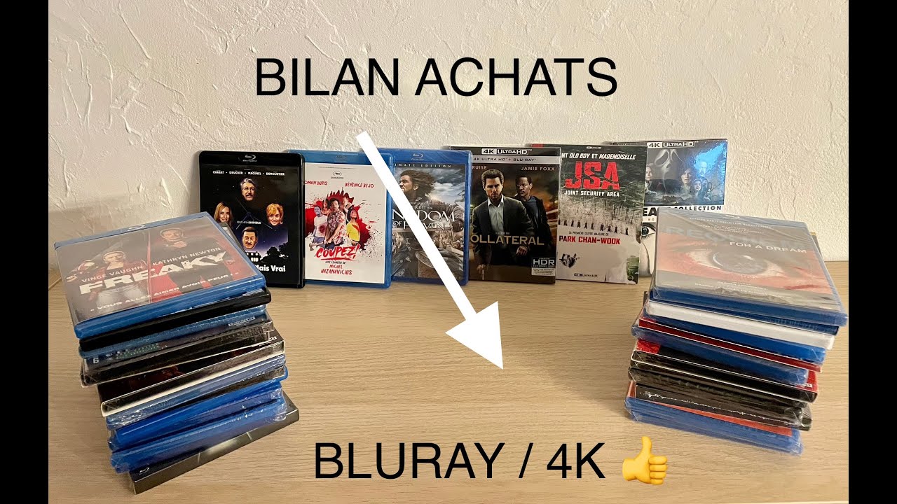GROS ACHATS DE NOVEMBRE 2022!  BLURAY / 4K (+30) 😱