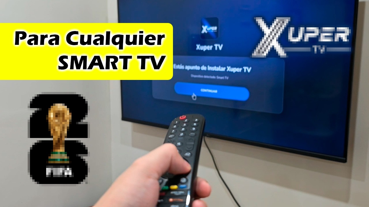 EL &Uacute;NICO QUE FUNCIONA - Xuper TV Para SMART TV (Cualquier Modelo)