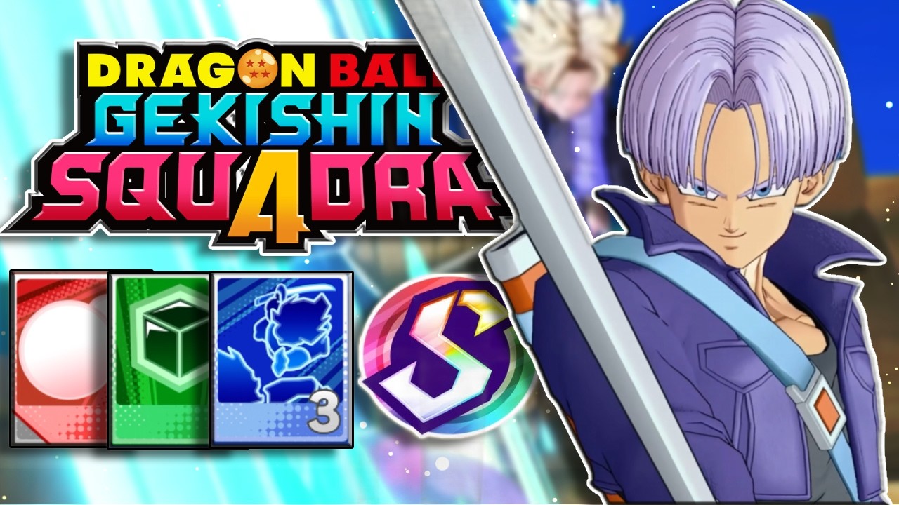 TRUNKS IS STILL A MONSTER!! | Gekishin Squadra