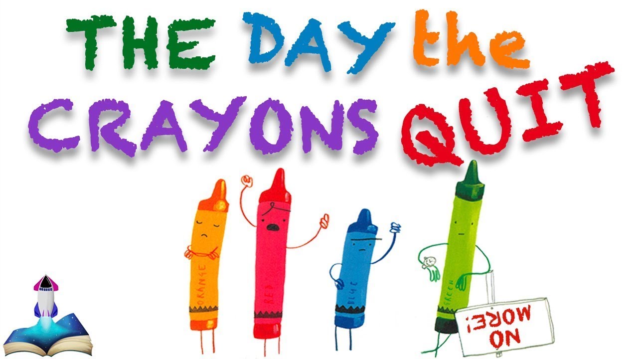 🖍 THE DAY THE CRAYONS QUIT by Drew Daywalt, Pictures by Oliver Jeffers : Kids Books Read Aloud