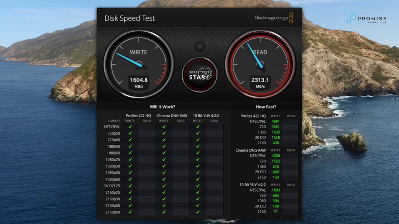 TEST HIỆU SUẤT  Promise Pegasus32 R8 32Tb Thunderbolt 3/ USB 3.2 GEN2 Raid