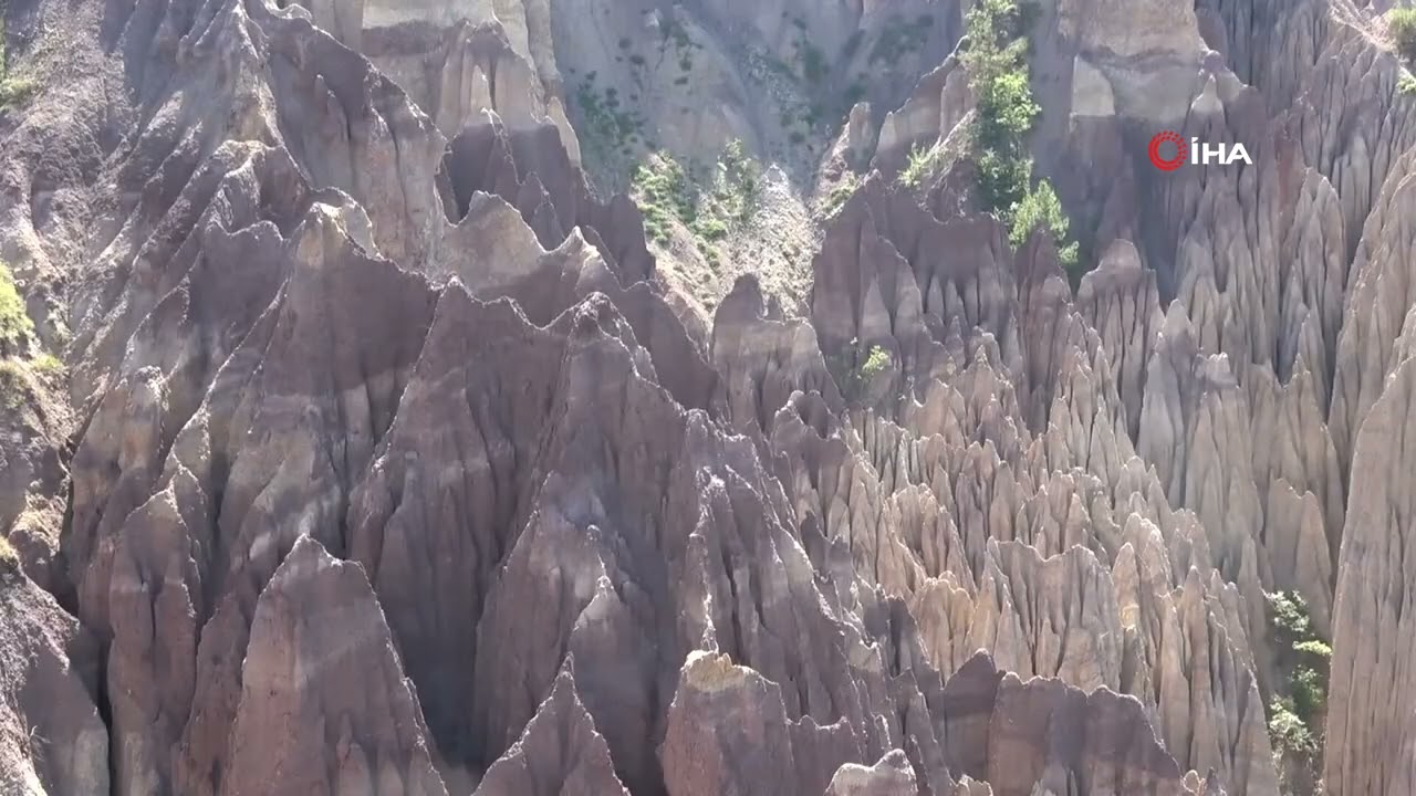 Tokat’taki Dilim Kayalar Tabiat Anıtı olarak tescillendi