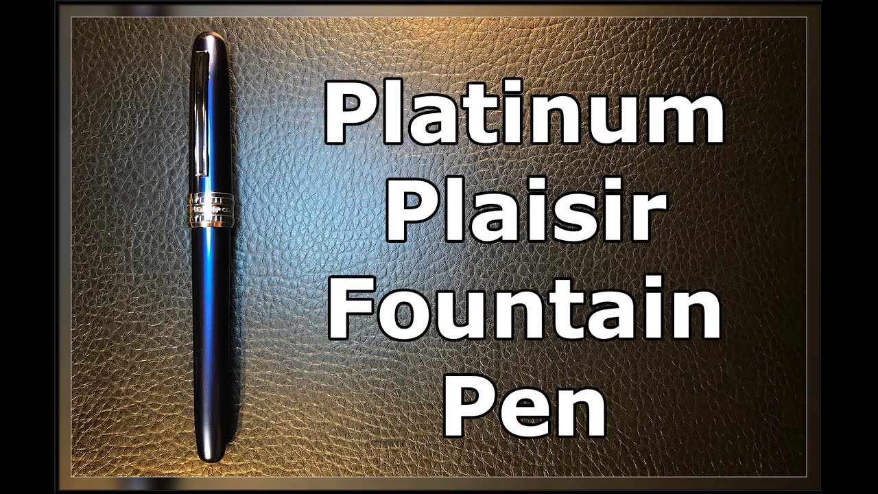 Распаковка и обзор перьевой ручки Platinum Plaisir: Plaisir vs Prefounte vs Preppy