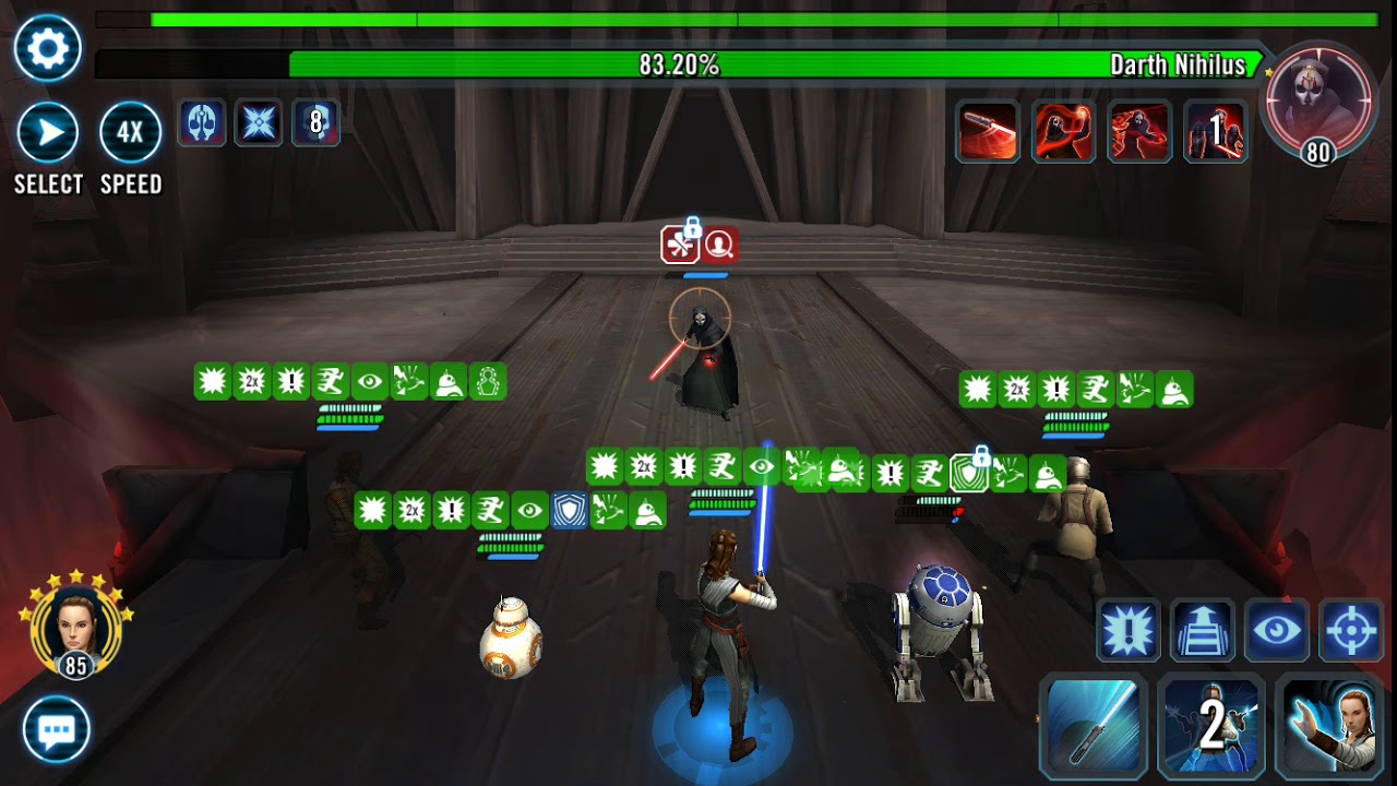 SWGOH - p1 sith raid - Darth Nihilus - tips and tricks!