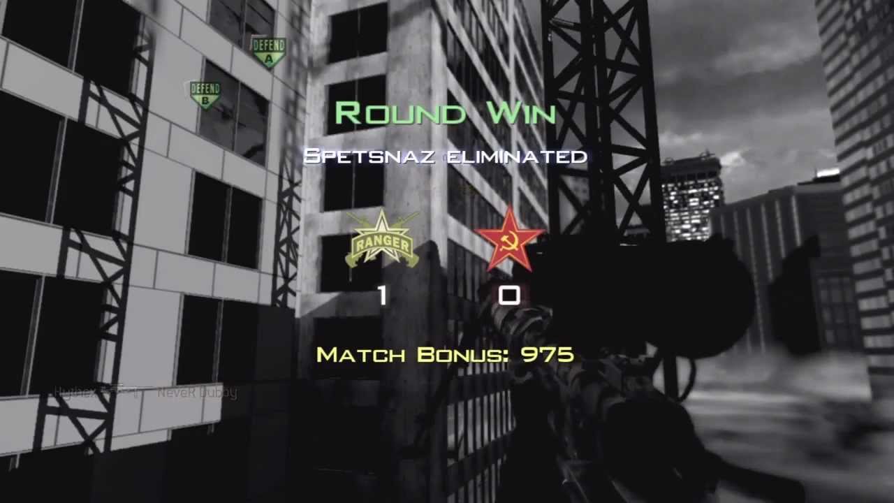 MW2 - Awesome 1440 Trickshot GWK @ Highrise!
