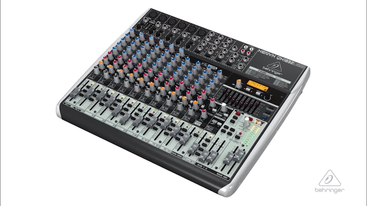 XENYX QX1832USB Малоформатный микшер и USB-аудиоинтерфейс