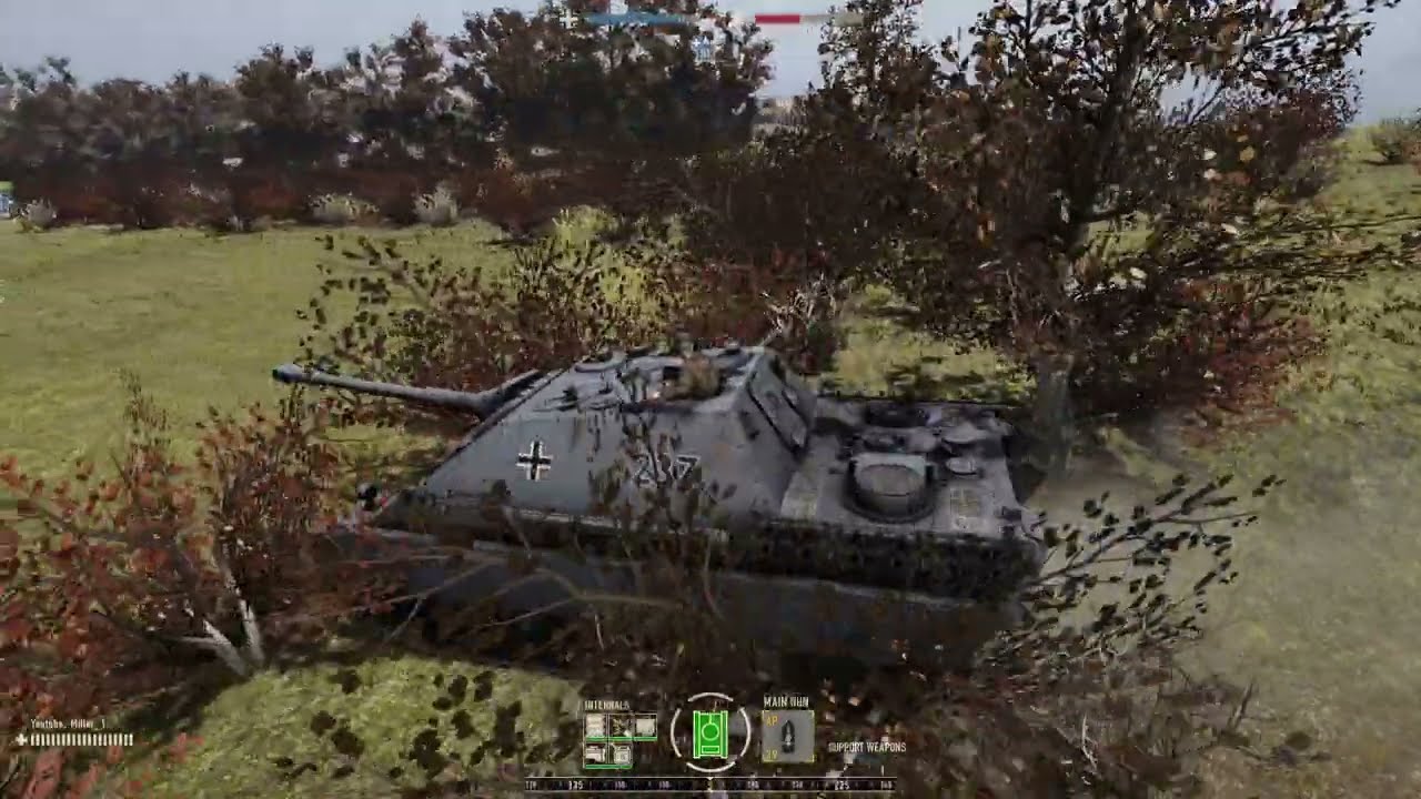 Heroes and Generals German Tank gameplay 2022 vs SU