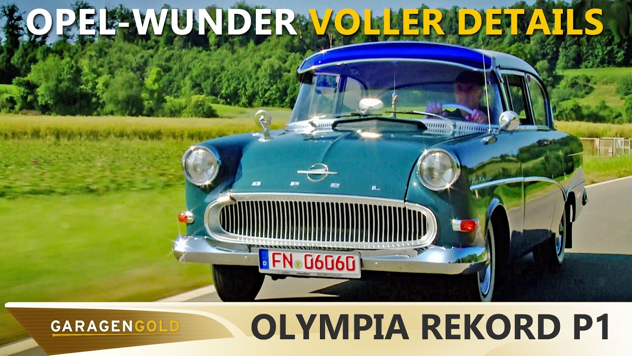 Opel Olympia Rekord P1: Opel-Wunder voller Details - weit mehr als ein 