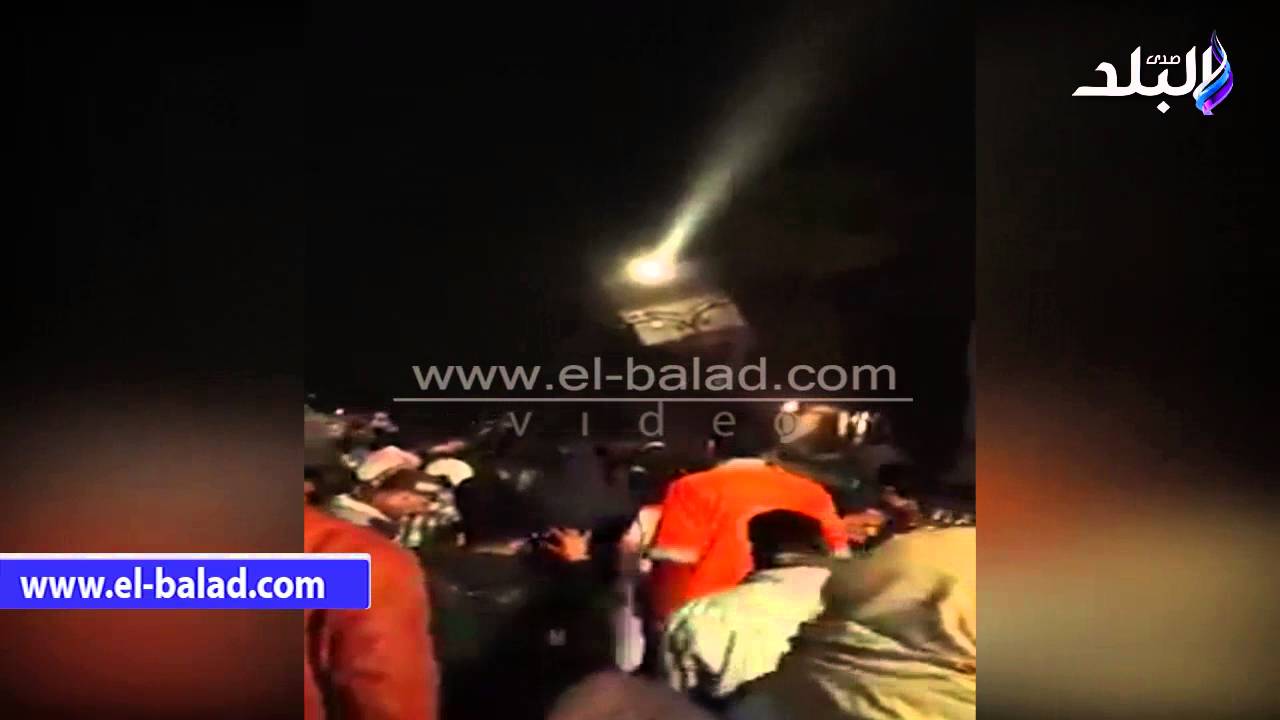صدى البلد |  ركاب قطار بني سويف يروون تفاصيل الحادث