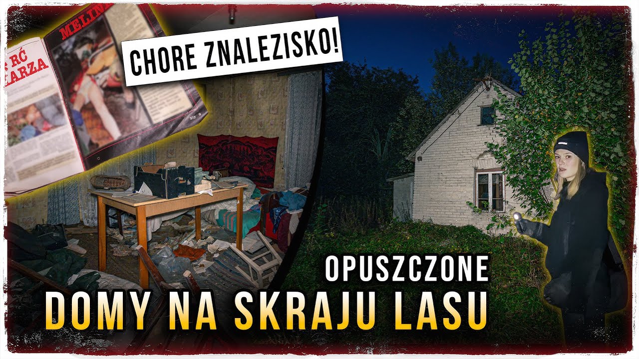 Znaleźliśmy dom S@dysty? Opuszczone gospodarstwo na skraju lasu | ExploRide Urbex