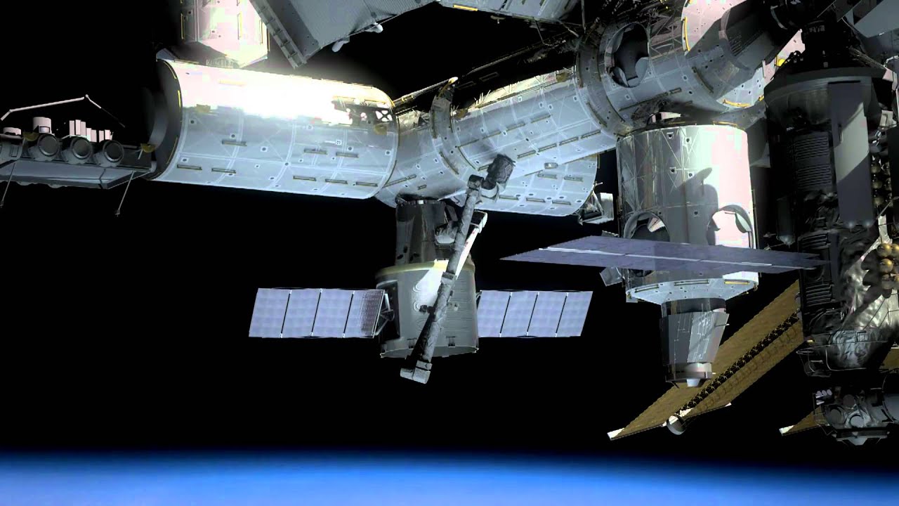SpaceX - Cargo Delivery to ISS (simulation)