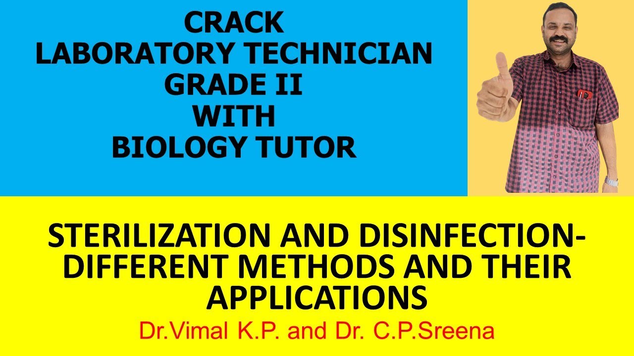 | Sterilization and disinfection- different methods and their applications |