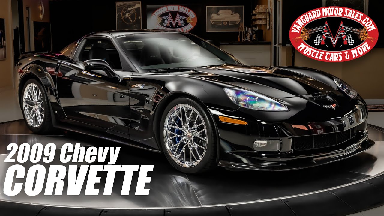 2009 Chevrolet Corvette ZR1 3ZR For Sale Vanguard Motor Sales #0780