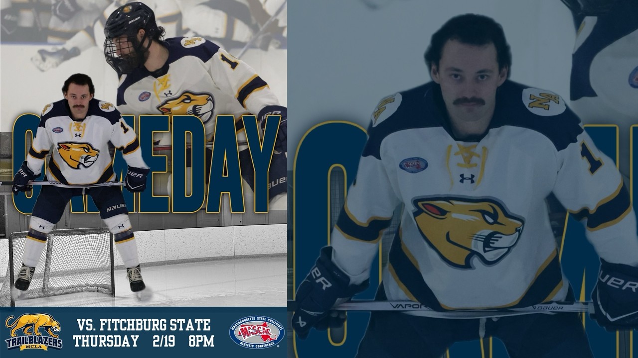 Men's College Hockey: Fitchburg State University at MCLA 2-19-26