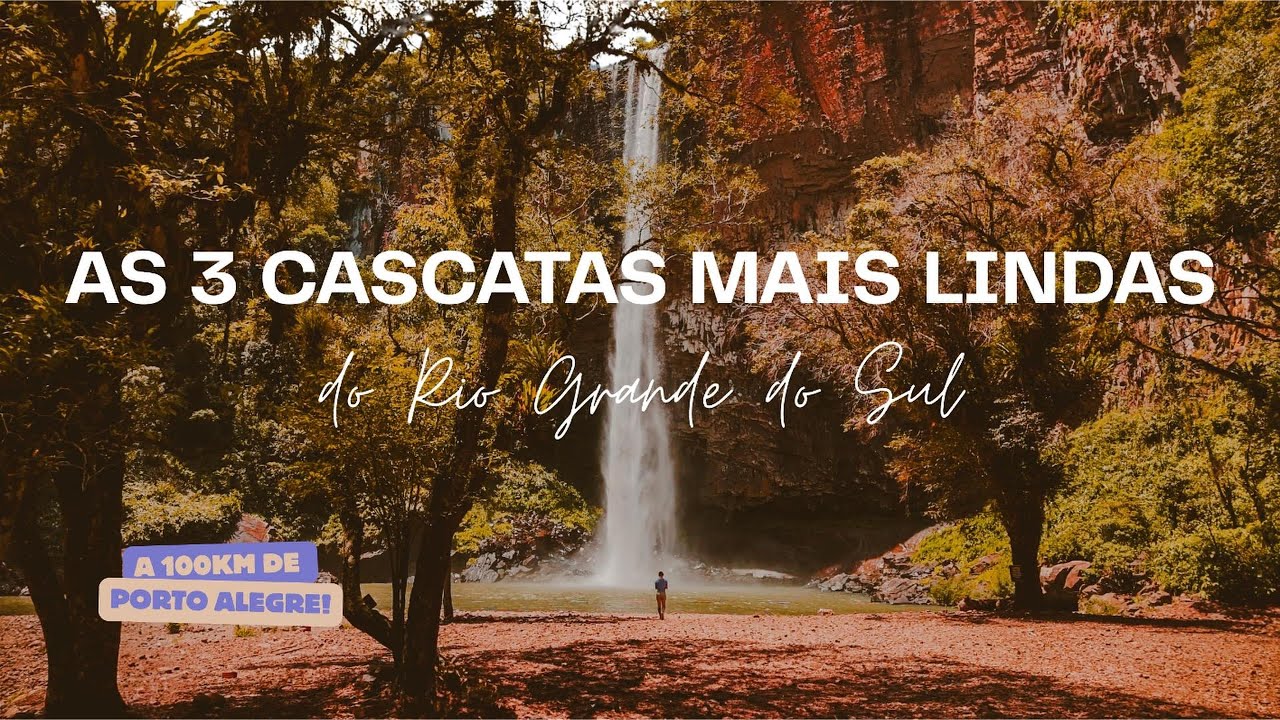 3 cachoeiras em 2 horas: CASCATA DAS ANDORINHAS | CASCATA DO CHUVISQUEIRO | CASCATA DAS 3 QUEDAS