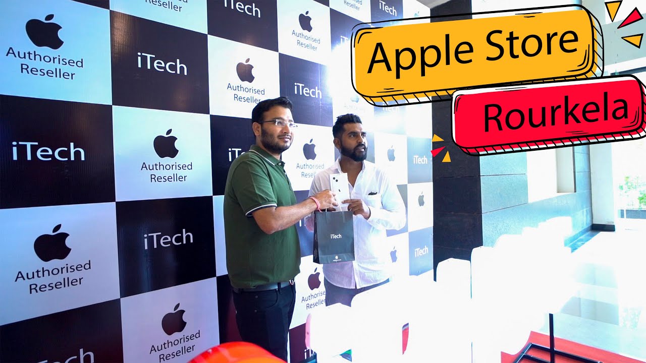 Apple Store in Rourkela || Opening || iPhone 13 Starlight Unboxing🔥 || iTech Store || Forum Galleria