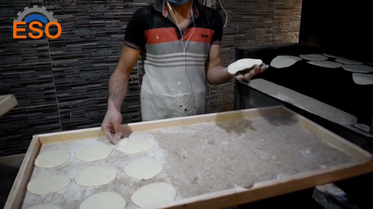 قطاعة العيش البلدي المصري (أبو رده) الخبز الماوي